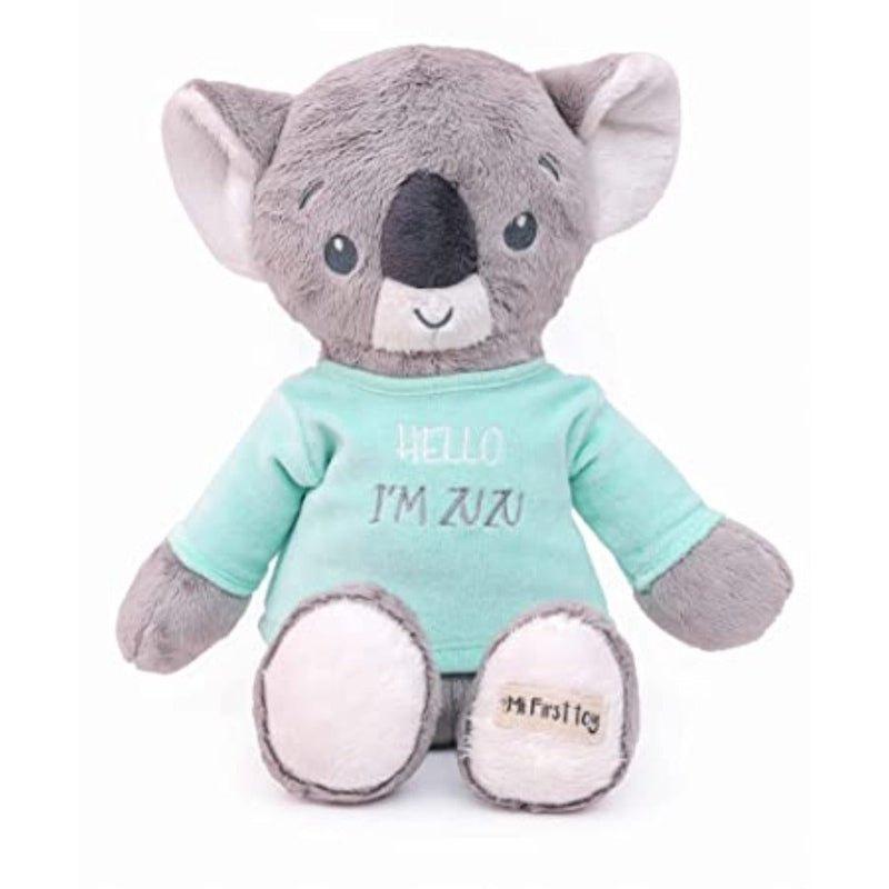 Koala Zuzu Coral Soft Toy with Tee- Grey
