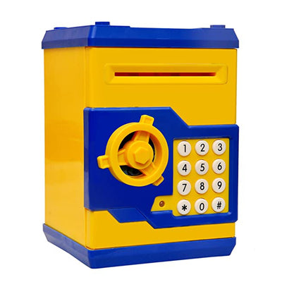 Piggy Bank with Electronic Lock (Yellow)