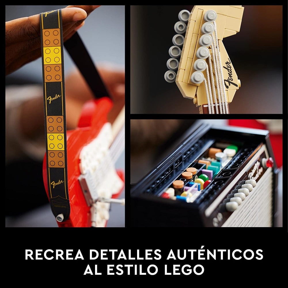 LEGO Ideas Fender Stratocaster 21329 Guitar Building Blocks Kit (1,079 Pieces) -  (COD Not Available)