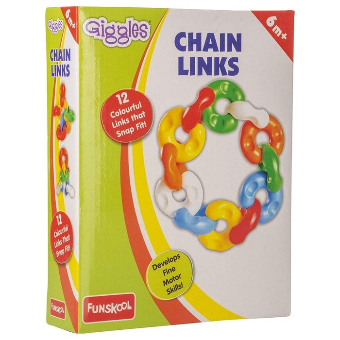 Original Giggles Chain Links (12 Colourful Links)