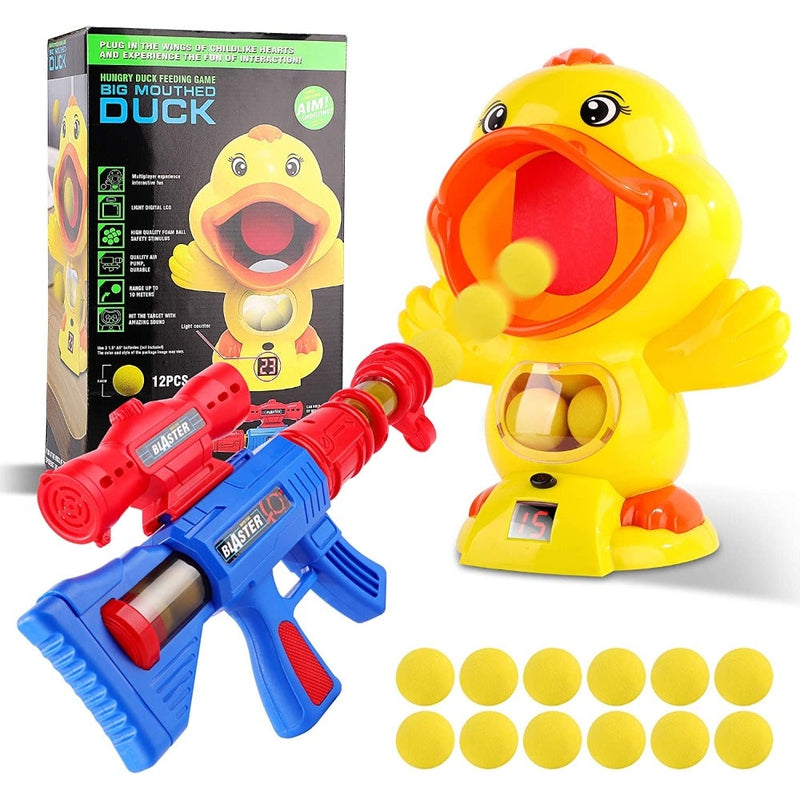 Electronic Hungry Duck Feeding Game - Aim & Target