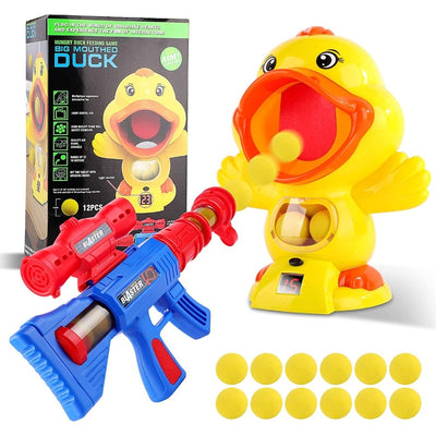 Electronic Hungry Duck Feeding Game - Aim & Target