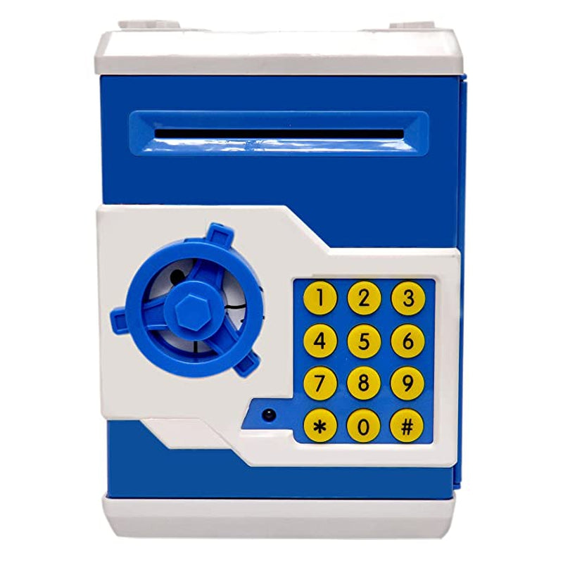 Piggy Bank with Electronic Lock (Blue)