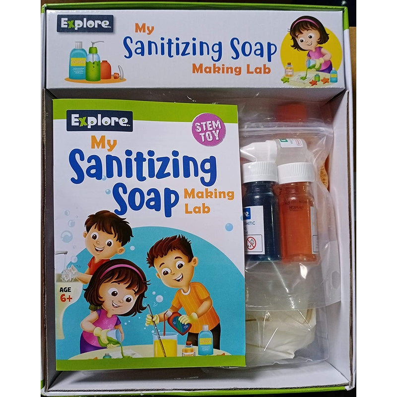 My Sanitizing Soap Making Lab Kit - STEM Learning Kit  (Explore)