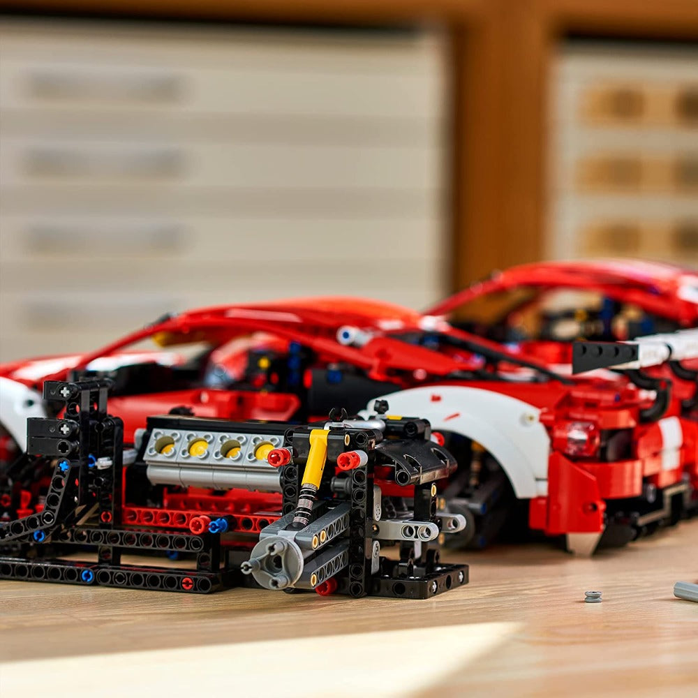 LEGO Technic Ferrari 488 GTE “AF Corse #51” Building Kit (1,677 Pieces) - 42125 -  (COD Not Available)