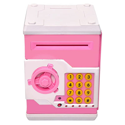 Piggy Bank with Electronic Lock (Pink)