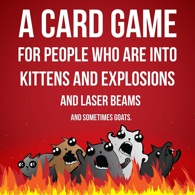 Exploding Kittens (kittens & explosions and laser beams)