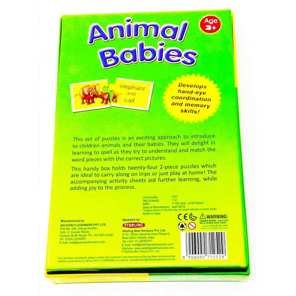 Animals Babies Puzzles