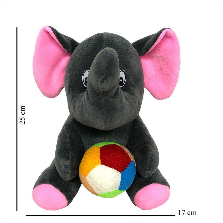 Soft Toy- Elephant with Ball (6 Months - 7 Years)