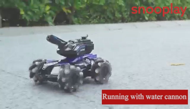 Remote Controlled Battle Tank - (Water Jet Spray) with 360 Degree Turn