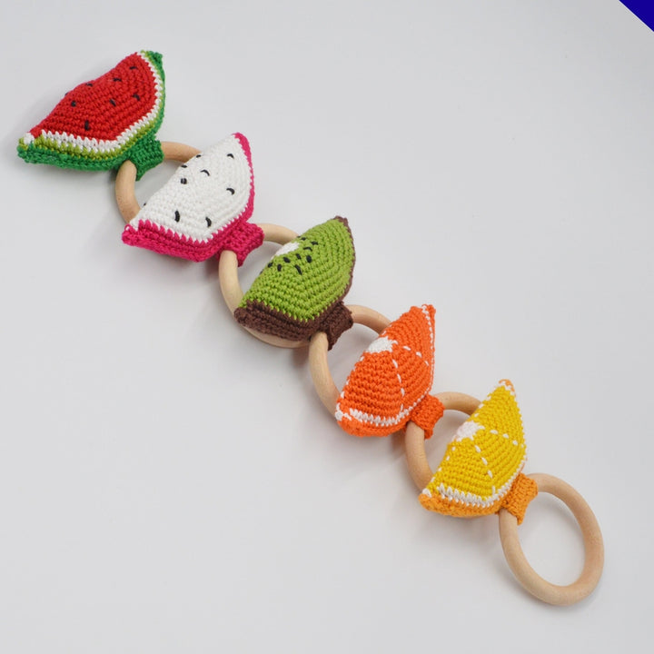 Set of 5 Fruits Rattle (3-12 Months)