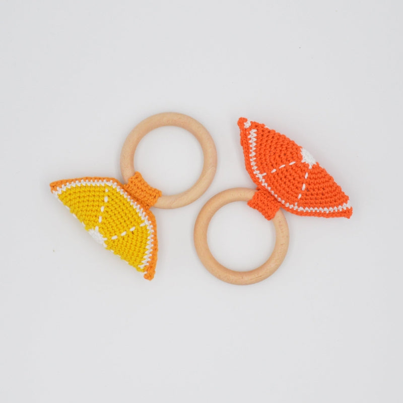 Set of 2 Fruits Rattle