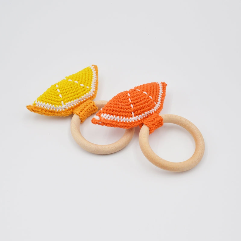 Set of 2 Fruits Rattle