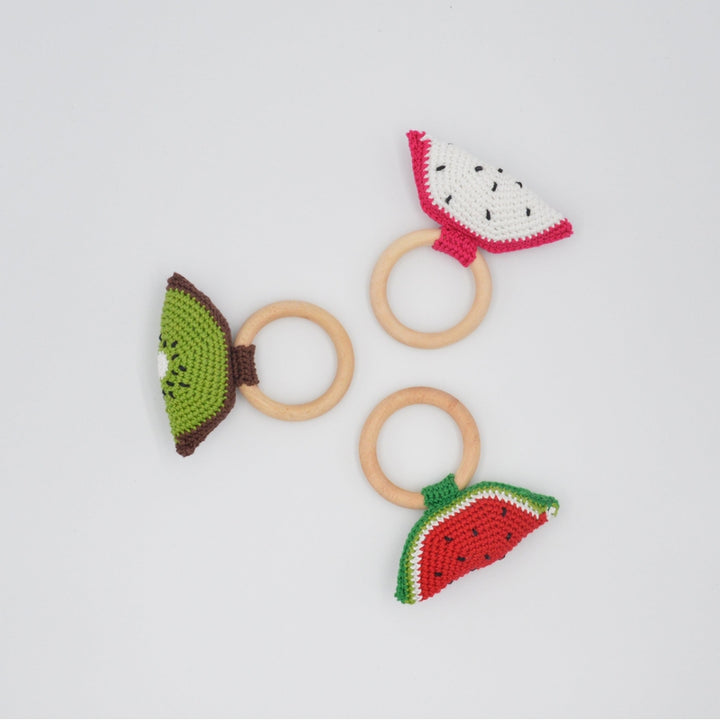 Set of 3 Fruits Rattle (3-12 Months)