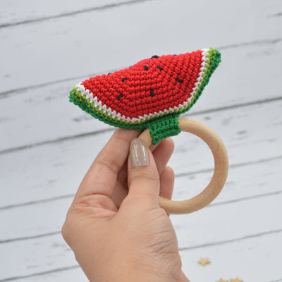 Set of 3 Fruits Rattle