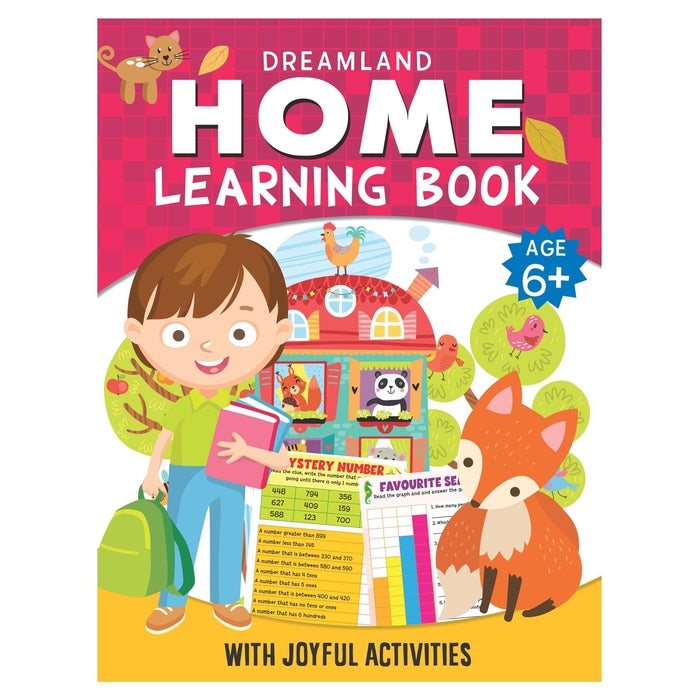 Home Learning Books Pack- A Pack of 4 Books : Children Interactive & Activity Book