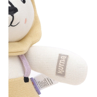Kuma Knitted Soft Toy- White