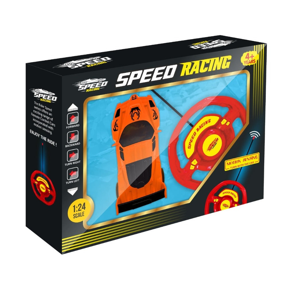 Racing  Car Model Orange ( 1 : 24 )