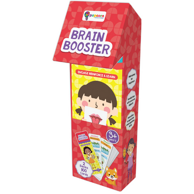 Brain Booster Engage Reinforce and Learn 2 Decks 100 Cards (3 Years & Above)