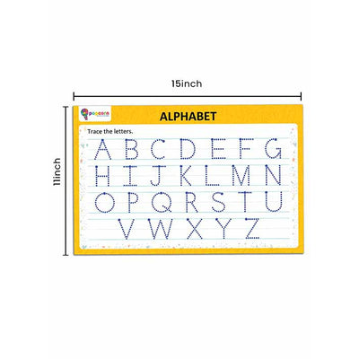 Alphabet & Numbers Write & Wipe Activity Mats