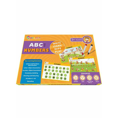 Alphabet & Numbers Write & Wipe Activity Mats