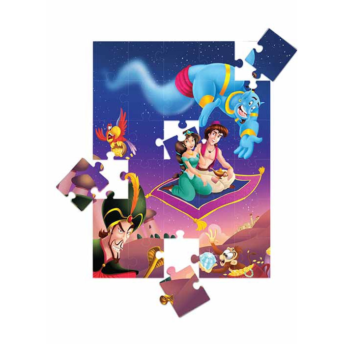 Aladdin & Jasmine 30 Piece Jigsaw puzzle