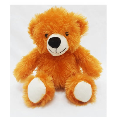 Teddy Bear Soft Toys (Pack of 2) Orange Pink