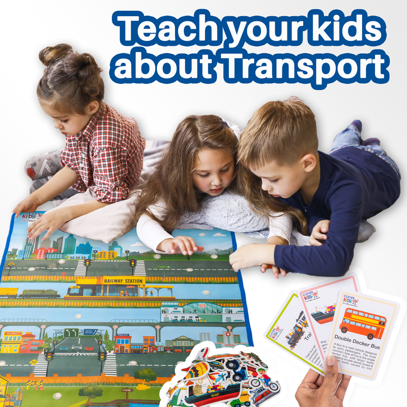 Transport Activity Mat (Educational Activity Mat)