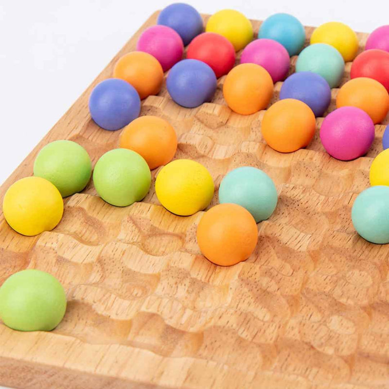 Wooden Board Beads Game