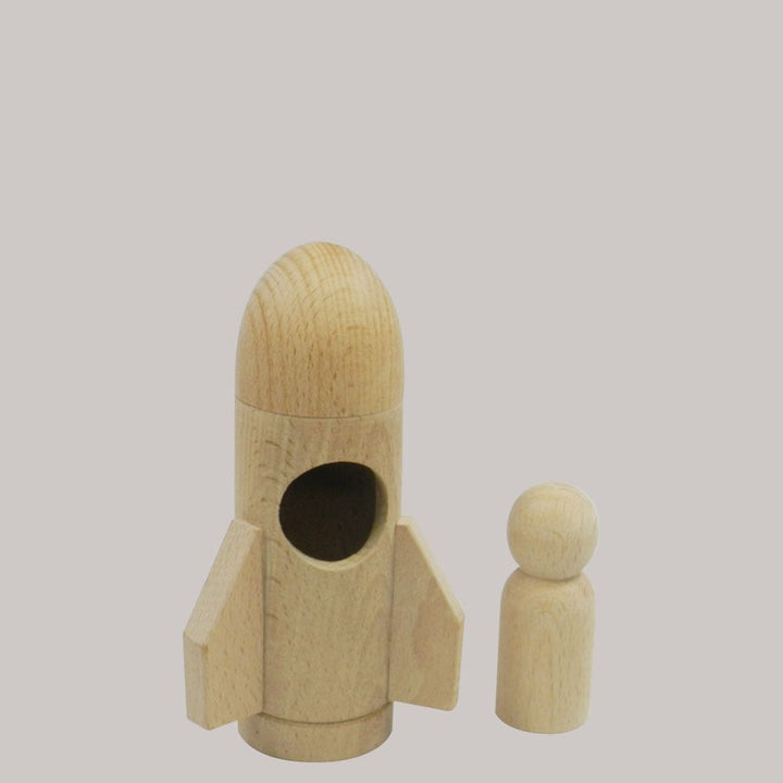 DIY Wooden Rocket Kit (3-8 Years)