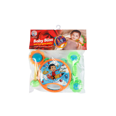 Baby Bliss Rattle Set of 3