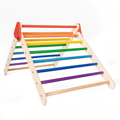 Pikler Triangle with Slider (Montessori Climbing Toy)  (COD Not Available)