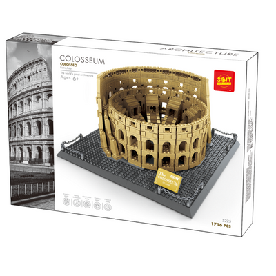 Colosseum Rome Model Building Block Set (1758 Pieces)