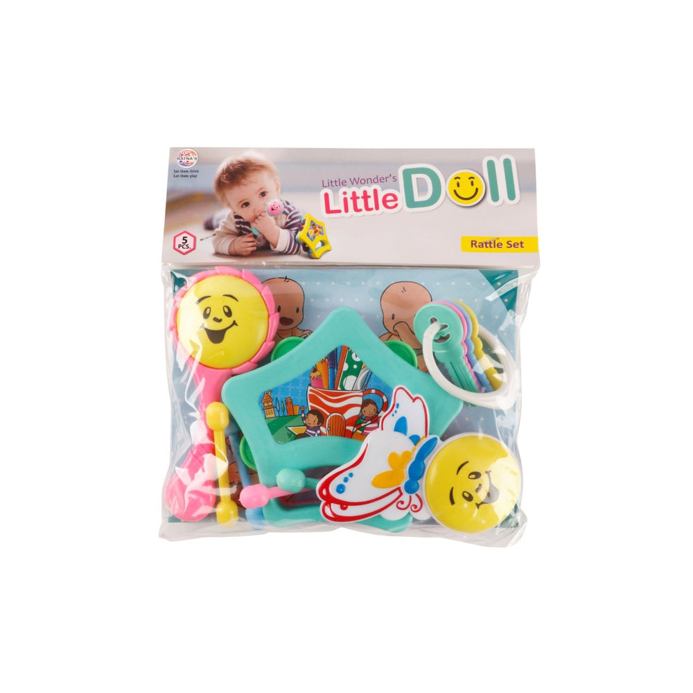 Little Doll Rattle Set (5 pieces)