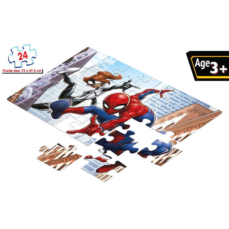 Spider-Man - 24 Pieces Giant Floor Puzzle