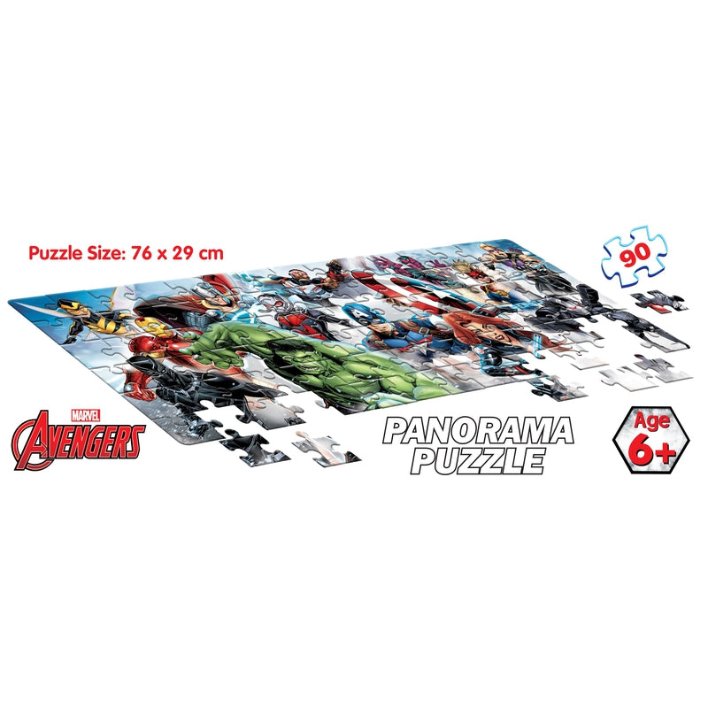 Avengers - 90 Pieces Panorama Puzzle