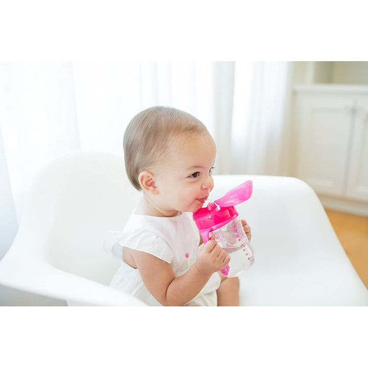 Feeding & Weaning Sipper Baby's First Straw Water Bottle (Pink)