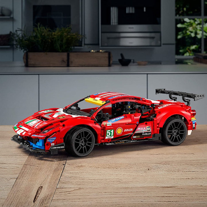 LEGO Technic Ferrari 488 GTE “AF Corse #51” Building Kit (1,677 Pieces) - 42125 -  (COD Not Available)