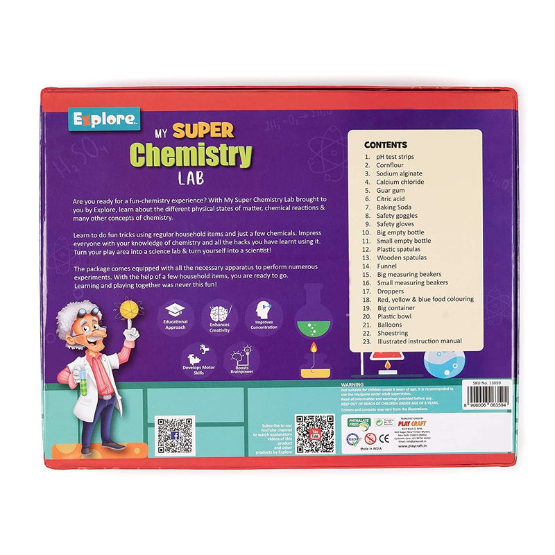 My Super Chemistry Lab Kit - STEM Learning Kit (Explore)