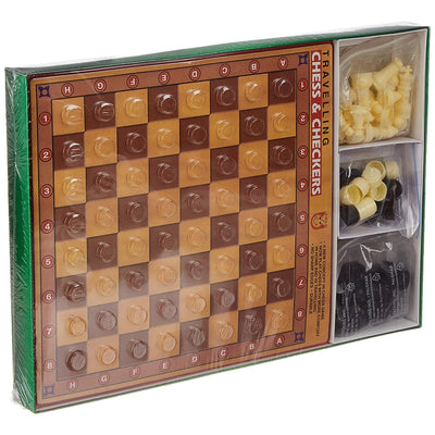 Travelling Chess and Checkers - Board Game