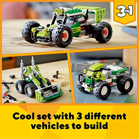 LEGO Creator 3 in 1 Off-Road Buggy Building Blocks Kit (31123)