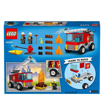 LEGO City Fire Ladder Truck Building Kit (88 Pieces) (60280)