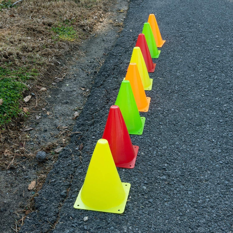 Multicolored Stacking Cones Sports Training (Set of 6) - 6 Inches