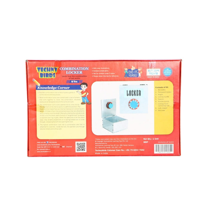 Educational Toy DIY Kit Combination Locker