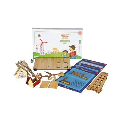 Educational Toy DIY Kit Windmill