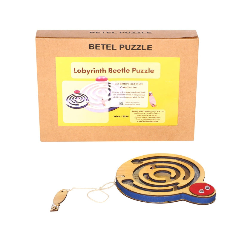 Wooden Fun Toy Betel Puzzle