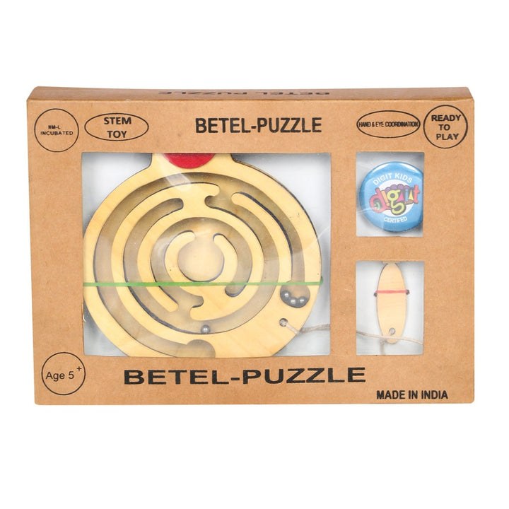 Wooden Fun Toy Betel Puzzle