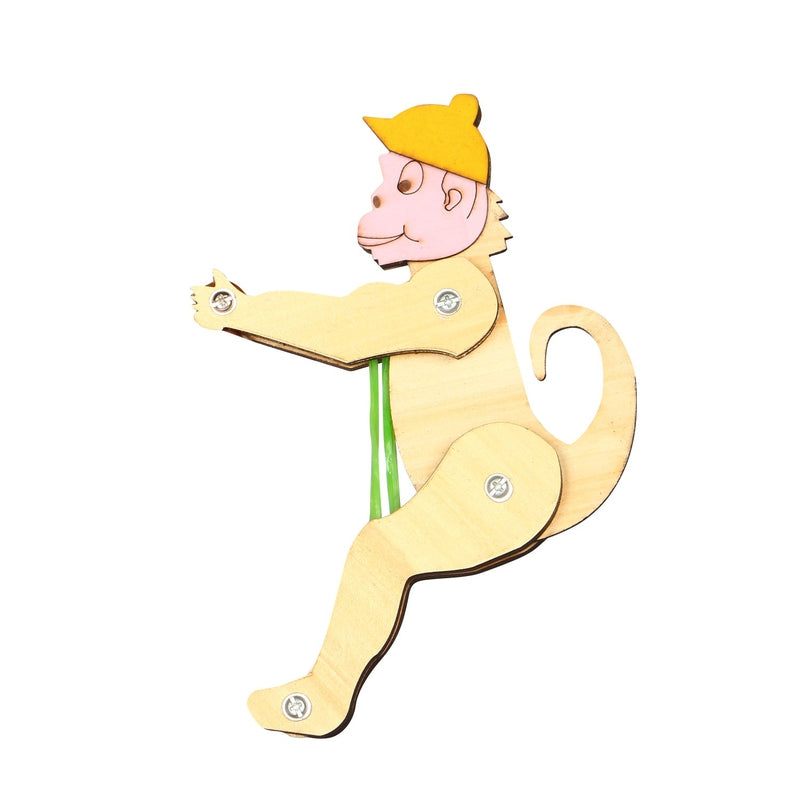 Wooden Fun Toy Climbing Monkey