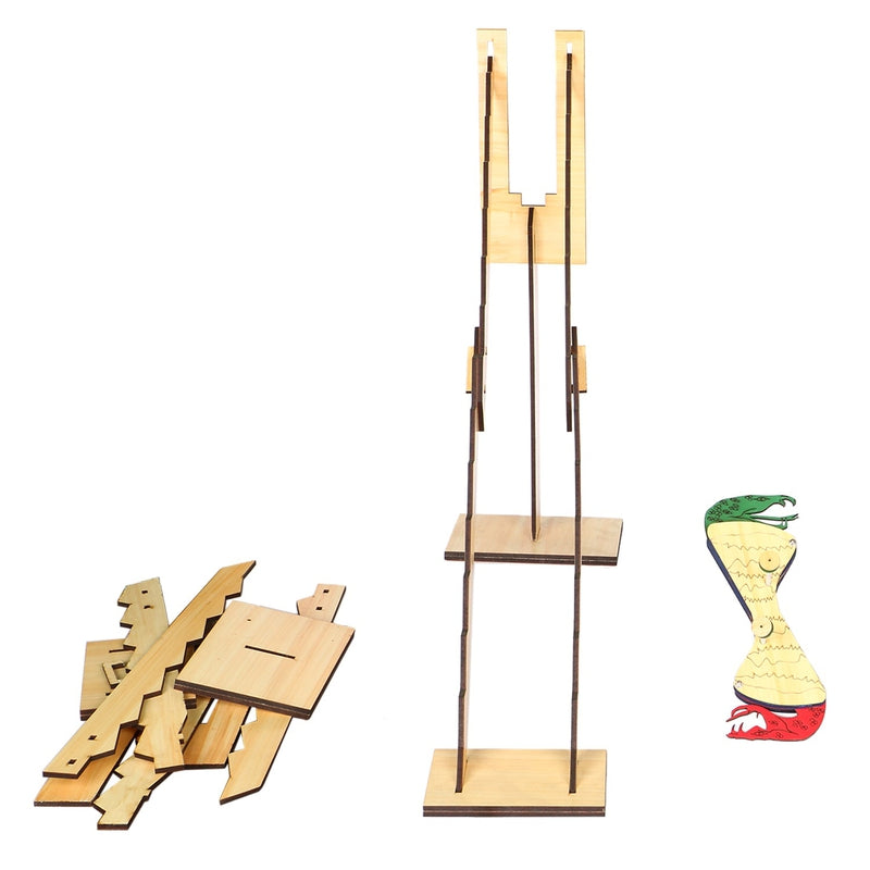 Wooden Fun Toy Snake Fight