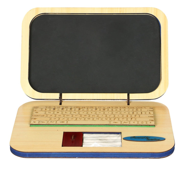 Wooden Fun Toy Laptop